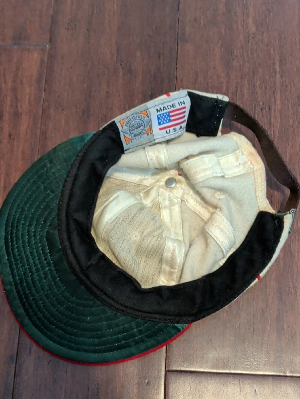 Ebbets Field 1933 Vintage Cap Features Historic Columbus Red Birds